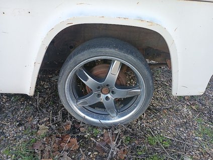 20" Aftermarket Wheels - 5x4.5" Bolt Pattern - Set