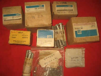 NOS 1955-75 Pontiac, GTO,  Firebird  Hardware
