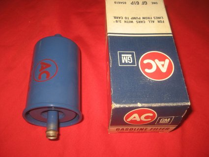 NOS 1964-1966 Pontiac and GTO Tripower fuel filter
