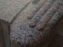 Rose granite carving?