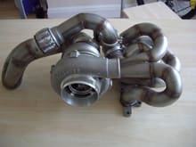 GT3076R and Topped performance made manifold