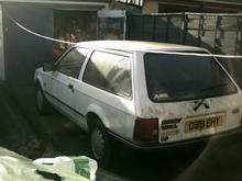 She has not got any windows now i have turned her into a combi like my other baby, I can sleep in her  with my dog magic