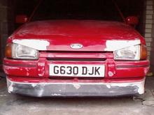 my badboy bonnet with front splitter