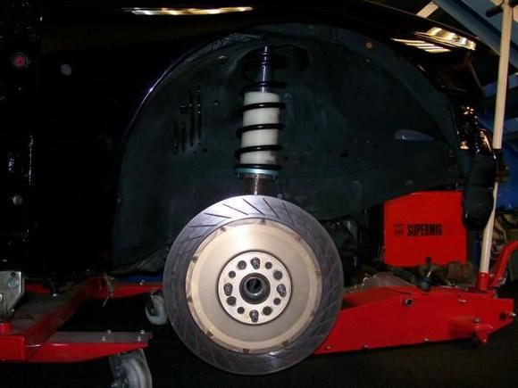 380mm brembo wrc front brakes with 8 pot brembo wrc calipers to go on