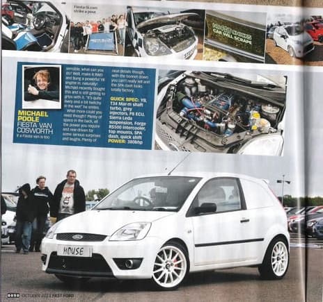 In fast ford magazine pictures taken at silverstone ford fair