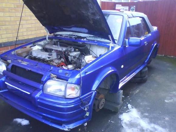 the start of the project