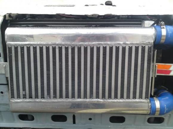 Intercooler whit new alloy rad