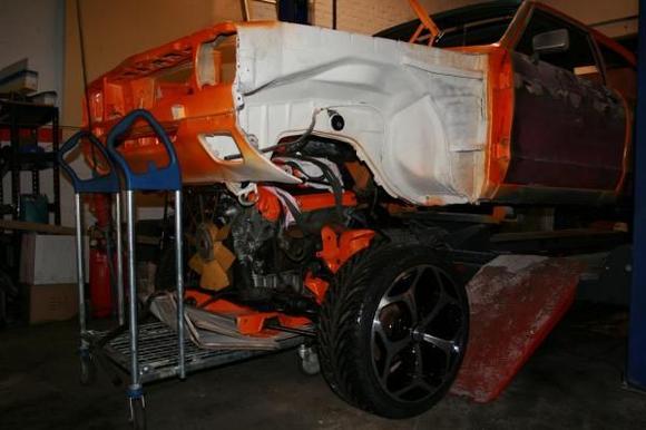 engine going in
