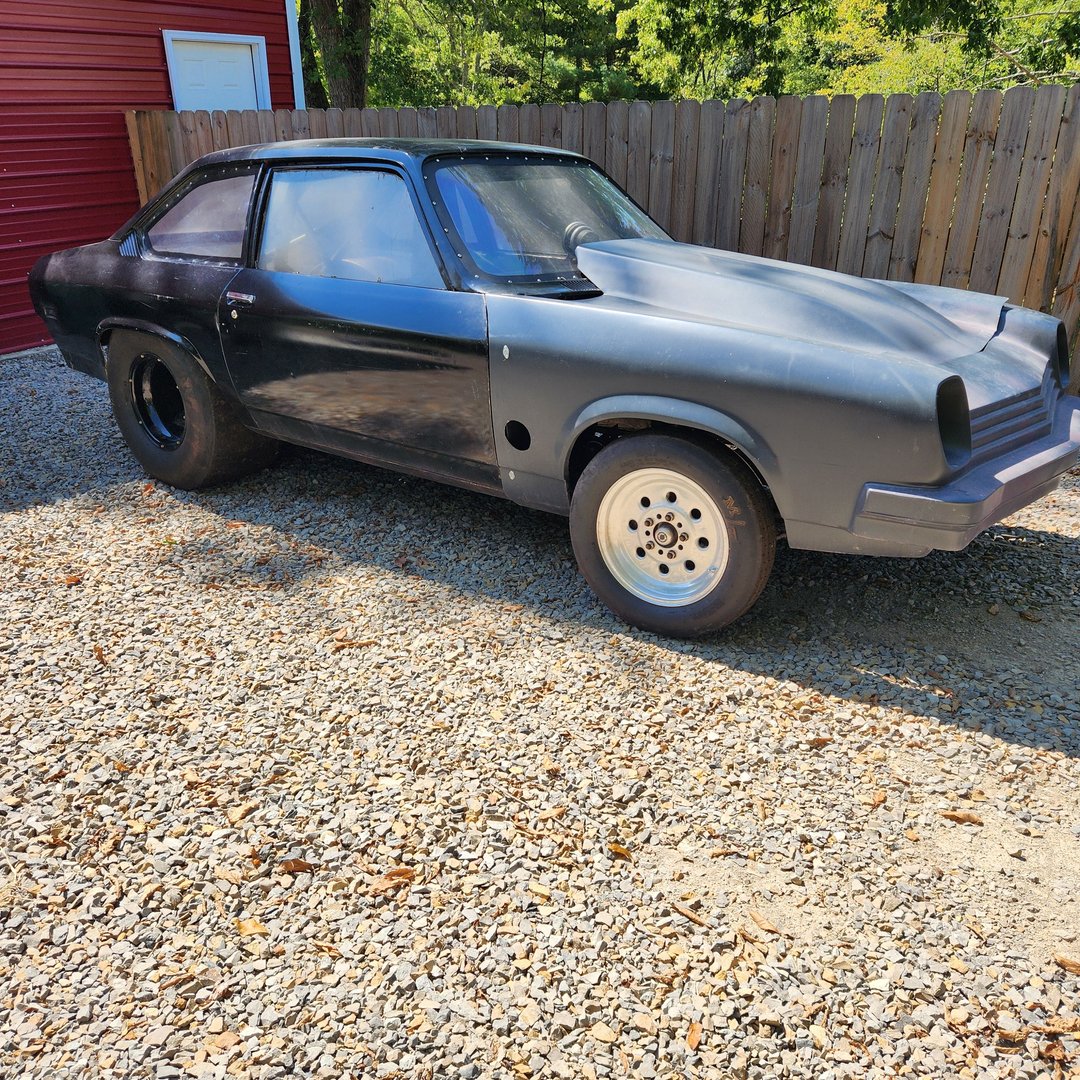 1976 vega roller with 80 of parts and a 406 small block for Sale in