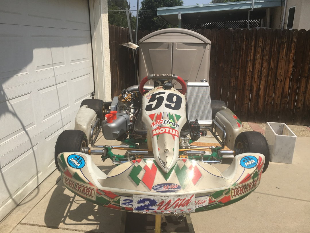 tony kart chassis number