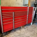 2 Snap on snapon Snap-on bottom cabinets red good KRL1003