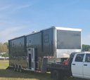 CLEAN Forest River 40' w/ living quarters stacker height 