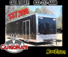$2000 OFF MSRP! 8.5x34 Cargo Mate Race Trailer  for sale $37,999 
