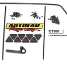 Autofab Lexan Window Mounting Kit For Fiberglass Doors