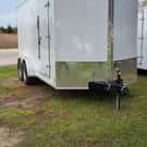 2021 RC Flat Top Wedge Enclosed Trailer 7X16