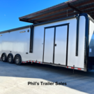 34' HAULMARK EDGE PRO RACE TRAILER ENCLOSED CAR HAULER