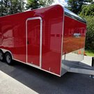 8.5x20 Commercial-Grade Aluminum Enclosed Trailer, NEW