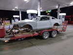A body in white mustang 