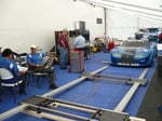 Kiwi Tile Flooring w/ Transport Cart