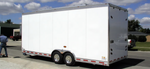 WANTED! Nice 16-18ft enclosed trailer.. please read ad!