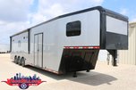 40ft Bathroom Gooseneck Race Trailer @Wacobill.com 