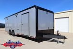 28' Wells Cargo MotorTrac Race Trailer @ Wacobill.com  