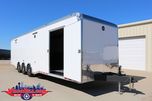 32' Wells Cargo MotorTrac Race Trailer @ Wacobill.com 