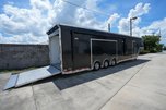 Aluminum 44ft ATC gooseneck 2 car | onboard AC & Generator   for sale $90,000 