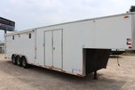 PERFORMAX RACE TRAILER 28' ENCLOSED GOOSENECK CAR TRAILER 