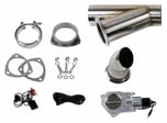 GRANATELLI MOTOR SPORTS ELECTRIC EXHAUST CUT OUTS   for sale $188.10 