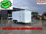 2022 ATC 7X14 All Aluminum Wedge Nose Cargo Trailer 7K  for sale $9,997 