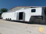 44 FT BATHROOM TRAILER ENCLOSED RACE TRAILER RESTROOM TEXAS  for sale $71,999 