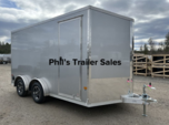  7.5X14 ENCLOSED TRAILER /ALL ALUMINUM / MOTORCYCLE TRAILER   for sale $11,999 