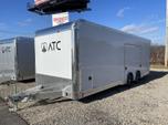 ATC 8.5X24 ROM-500 ALUMINUM ENCLOSED CAR TRAILER  for sale $32,900 