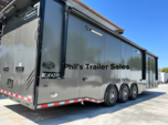 34' HAULMARK RACE TRAILER ENCLOSED CAR HAULER   for sale $43,999 