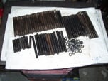 more than 60 BB chevt head stud & nuts  for sale $60 