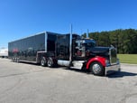 1999 Kenworth WITH 48 FT STACKER AND PIT AWNING  for sale $215,000 