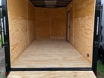 7 X 16 Cargo Trailer – Tandem Axle – with Blackout Packa  for sale $6,597 