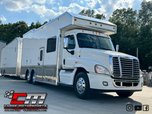 2009 Freightliner Cascadia 5150 & 38’ Liftgate Race Traile 