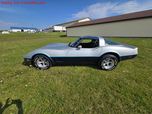 1981 Silver Blue Corvette Blue Interior  for sale $19,000 