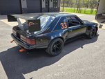 1990 Foxbody Mustang Widebody Hatch Roadrace Race Car Roller 