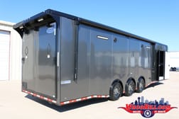 32' Charcoal Blackout w/ Power Awning @ Wacobill.com