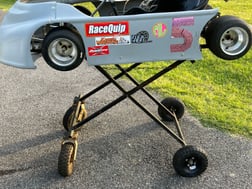 Race Ready Dirt Kart Junior Purple Plate