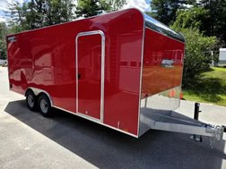8.5x20 Commercial-Grade Aluminum Enclosed Trailer, NEW