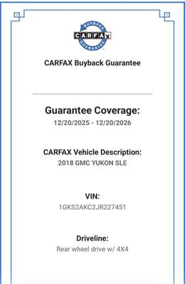 2018 GMC Yukon  for sale $19,994 