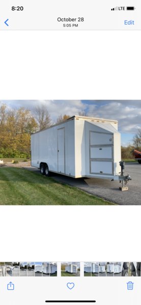 2013 Custom Sales Trailer, Full Aluminum Frame for Sale $33,500