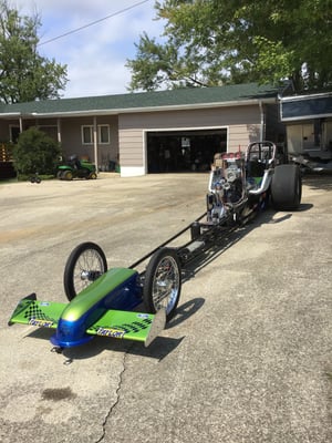 Front Motor Dragster