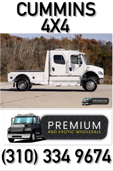 2009 FREIGHTLINER 4X4 SPORTCHASSIS CUMMINS 330HP  for Sale $147,500 