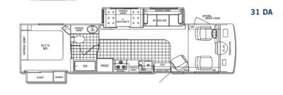 2003 Tiffin Motorhomes Allegro 31DA 