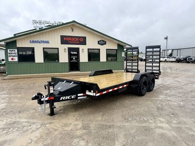 2026 Rice Trailers FMHDEC8218 82" X 18' 16K Tandem  for sale $7,288 